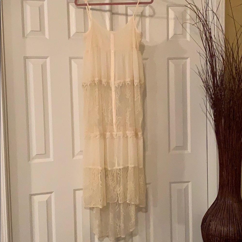 Sheer and Lace Cover Up